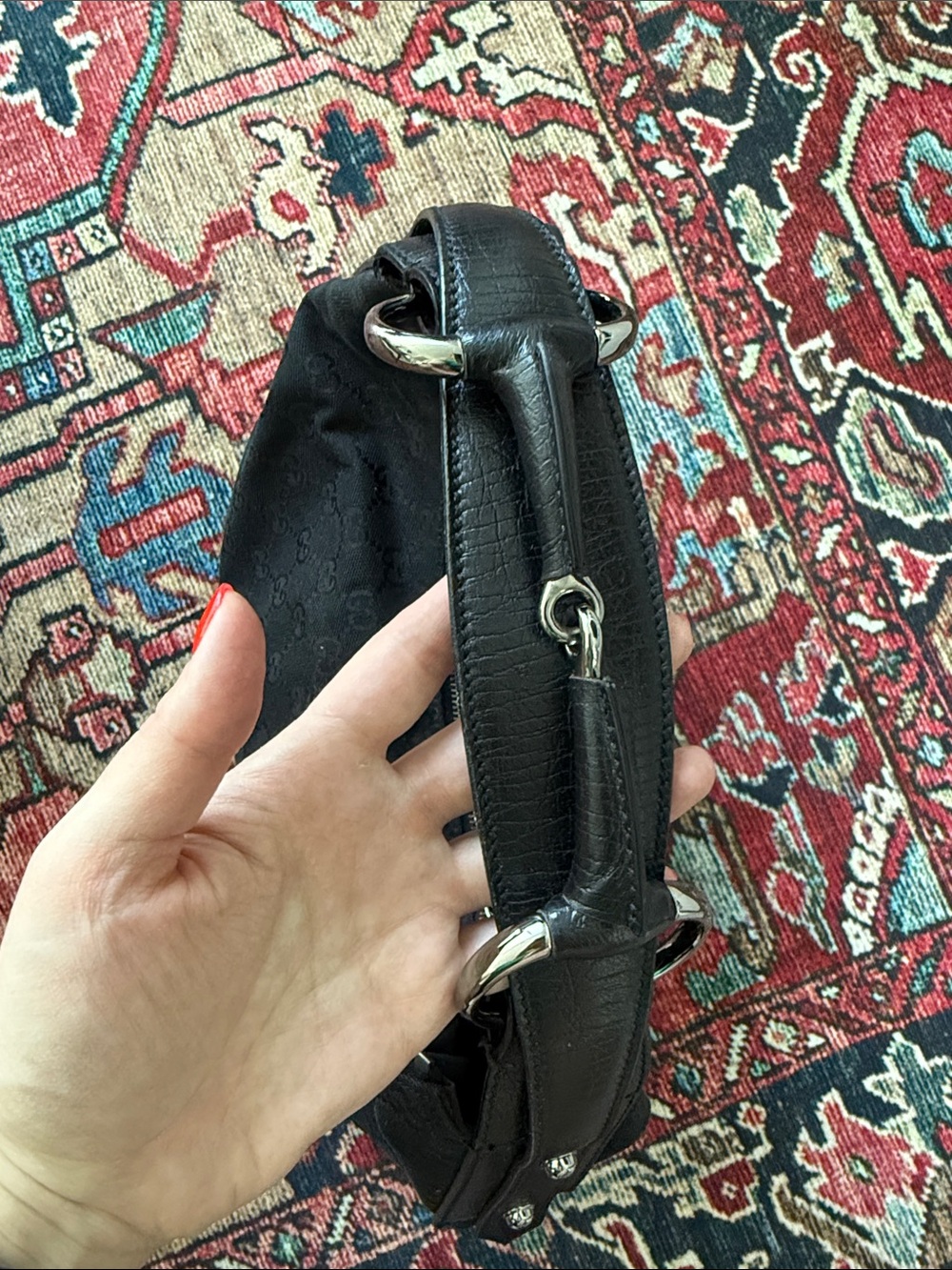GUCCI vintage black hobo bag - Picture 11 of 11